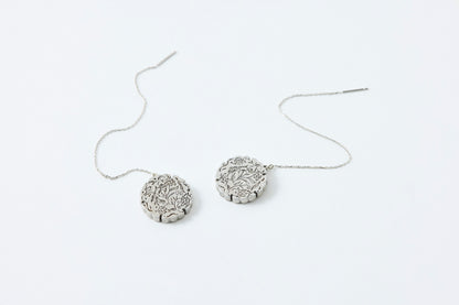 HAKUCESSORY Earrings Money Luck Platinum