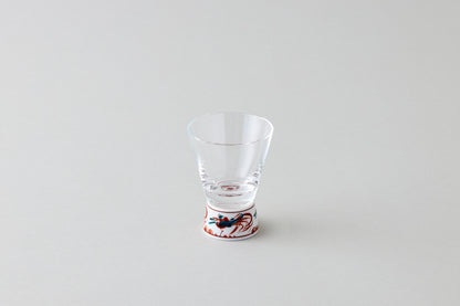 Shot Glass - Akae Bird Motif