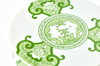 Single-tier Serving Box - JT Ko-Imari Floral Pattern