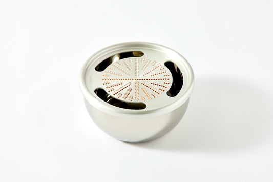 Pure Copper Grater 15cm (Stainless Steel Bowl)