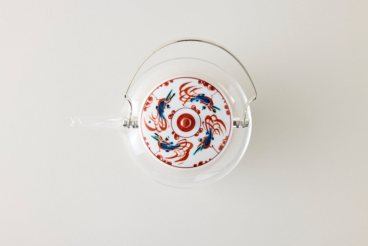 Kutani Chirori - Akae Bird Motif