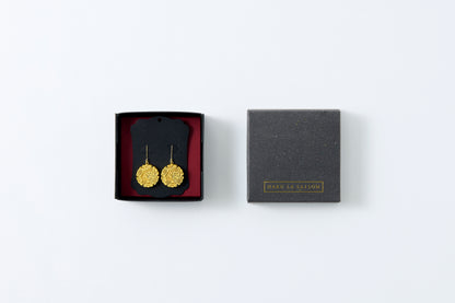 HAKUCESSORY Earrings Money Luck Gold