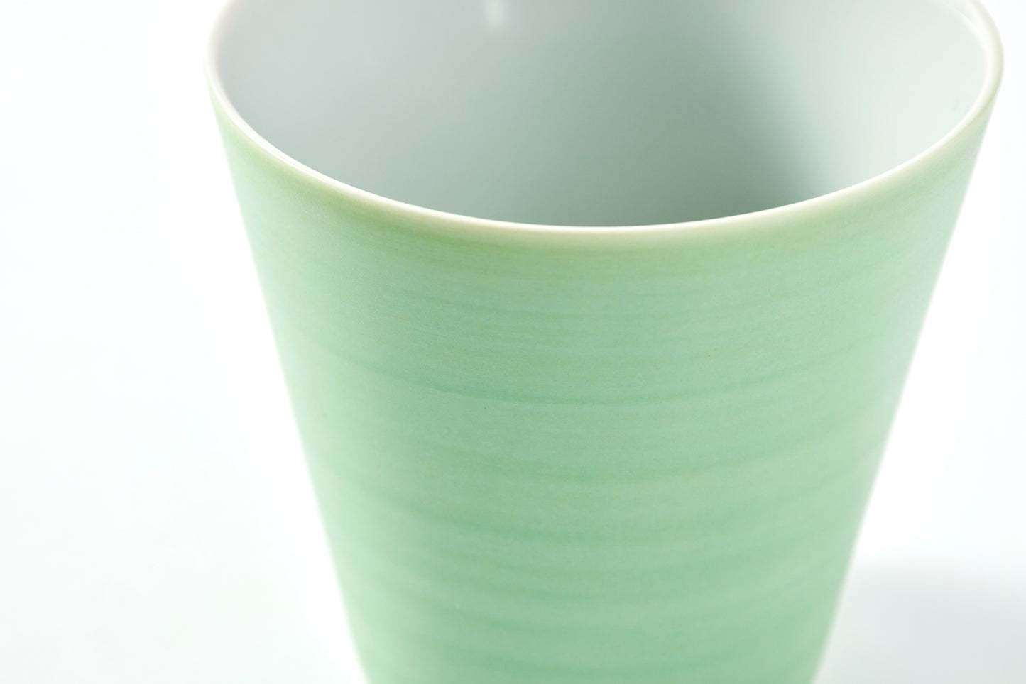 Set of 2 Rock Cups 300ml - Pearl Green