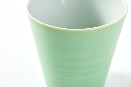 Set of 2 Rock Cups 300ml - Pearl Green