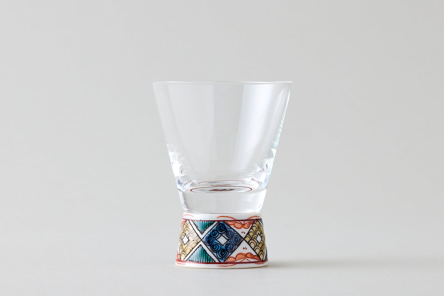 Shot Glass - Ko-Kutani Diamond Motif