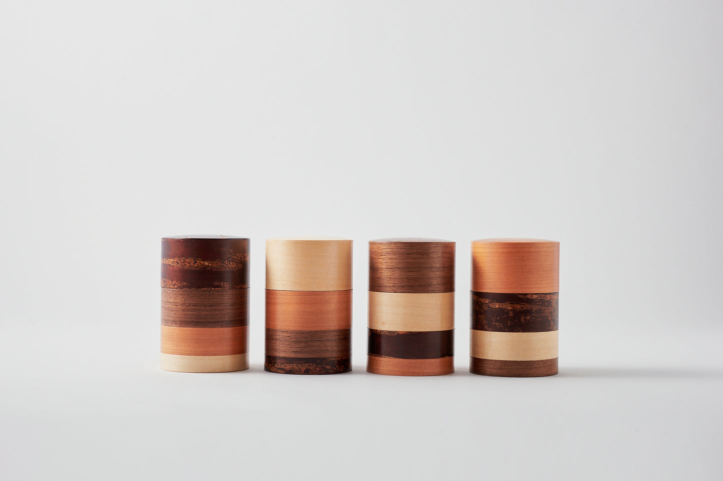 4-Color Tea Canister - Plain