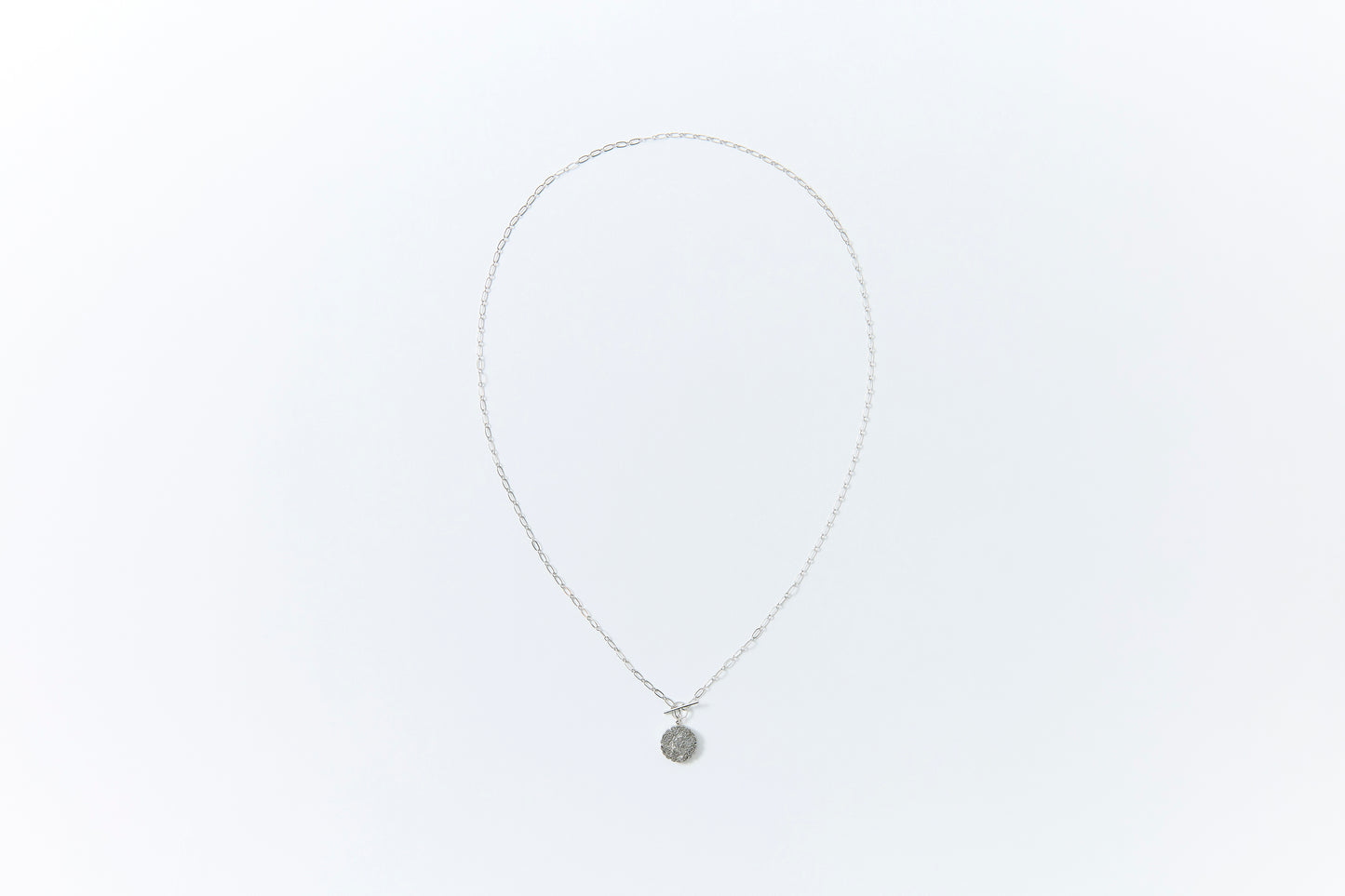 HAKUCESSORY Necklace Money Luck Platinum