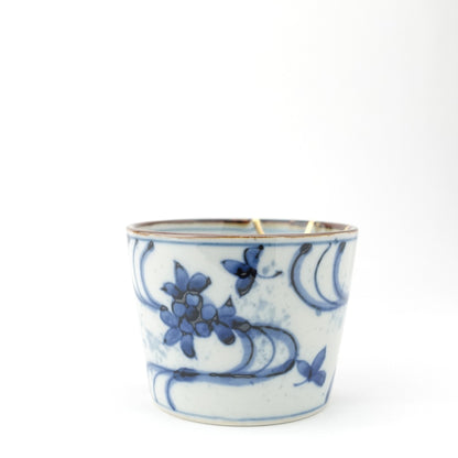 Gold Line Kosome Water Stream Sobachoko Imari Porcelain