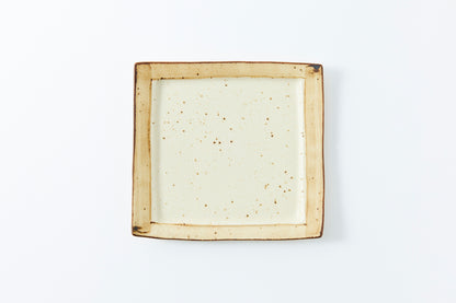 Rounded Square Plate Large Shiron