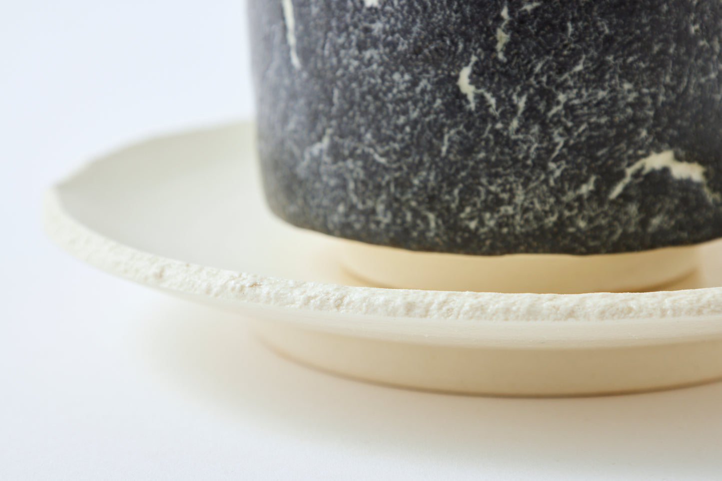 Coffee Cup & Saucer (Straight Type)