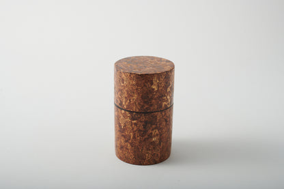 Tea Canister Continuous Bark by Keitaro Arakawa