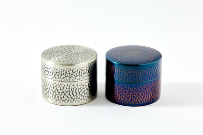 Hammered Pure Copper Tea Canister – Medium (100g)