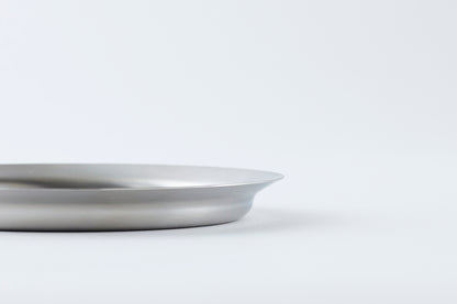 Stainless Steel Plate 21cm (Medium)