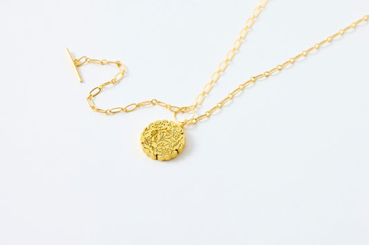 HAKUCESSORY Necklace Money Luck Gold