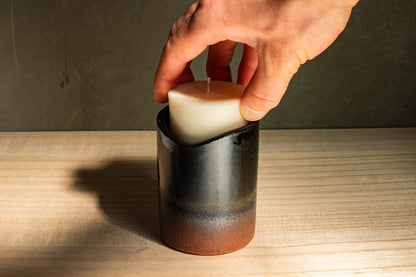 Refillable Aromatherapy Candle - Miyama Wood