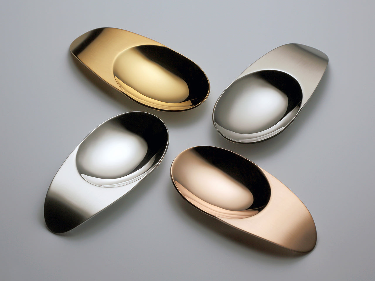 Amuse Spoon Oval 95 (Pink Gold Finish)