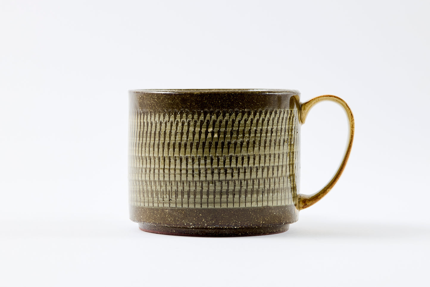 FD Yellow Glaze Tobikanna Mug Hasami Porcelain