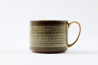 FD Yellow Glaze Tobikanna Mug Hasami Porcelain