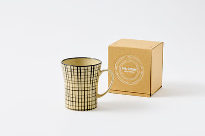 FD Lattice Mug Hasami Porcelain