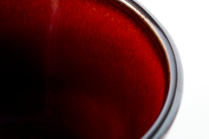 Shizuru Cold Sake Server Lacquer Brown