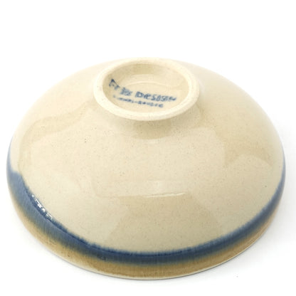 FD Two-Tone Wrapped Round Flat Bowl Hasami Porcelain