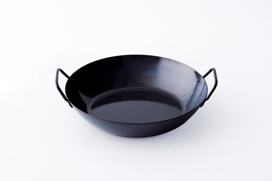 Double-Handled Iron Frying Pan 30cm