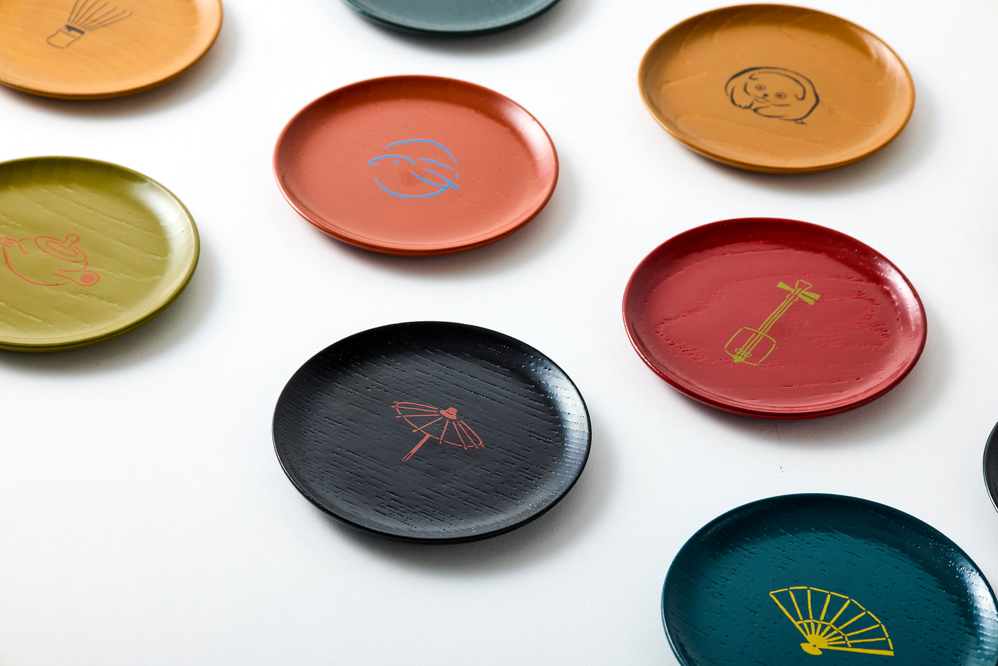Lacquered Mini-Plate (Animal Series)