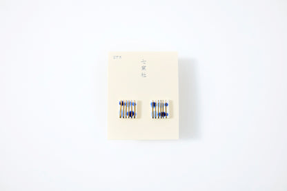 Hand-Painted Mini Tile Music Note Earrings