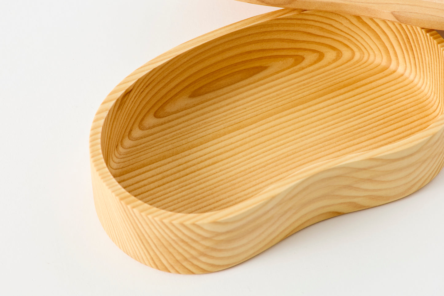 Clear Fava Bean-Shaped Lunch Box