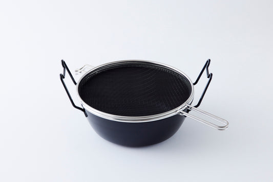 Iron Deep Frying Pot 28cm