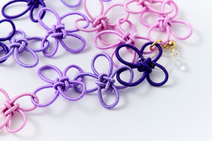 Flower Garden | Non-Pierced Earrings (Resin) - Wisteria Melody