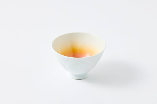 WANOKA Flower-Shaped Teacup OR Arita Porcelain