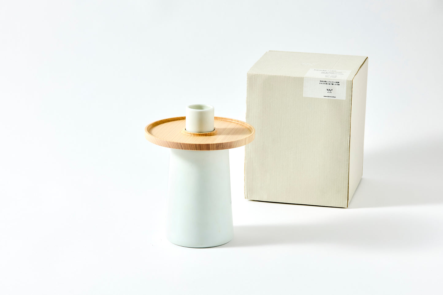 hanauke Vase WH/NT