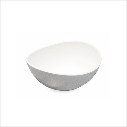 wave bowl / matte white