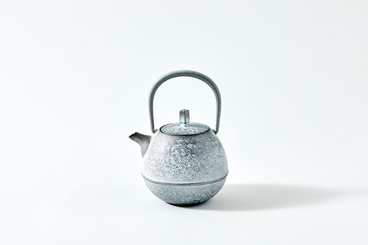 Nambu Ironware Egg Teapot Small – Snow
