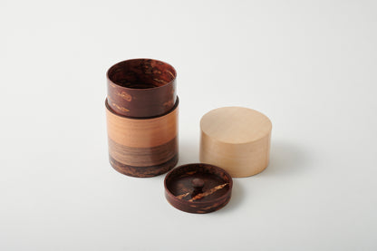 4-Color Tea Canister - Maple