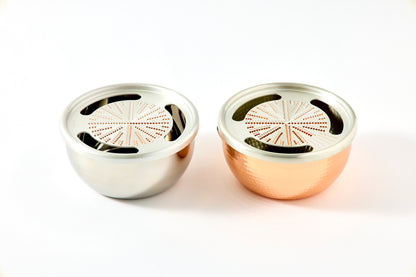 Pure Copper Grater 15cm (Stainless Steel Bowl)