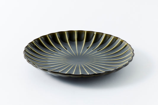 11-inch Plate Rikyu Green