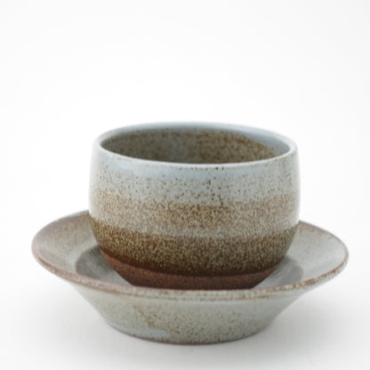 FD Nagi Sencha Teacup & Saucer Hasami Porcelain