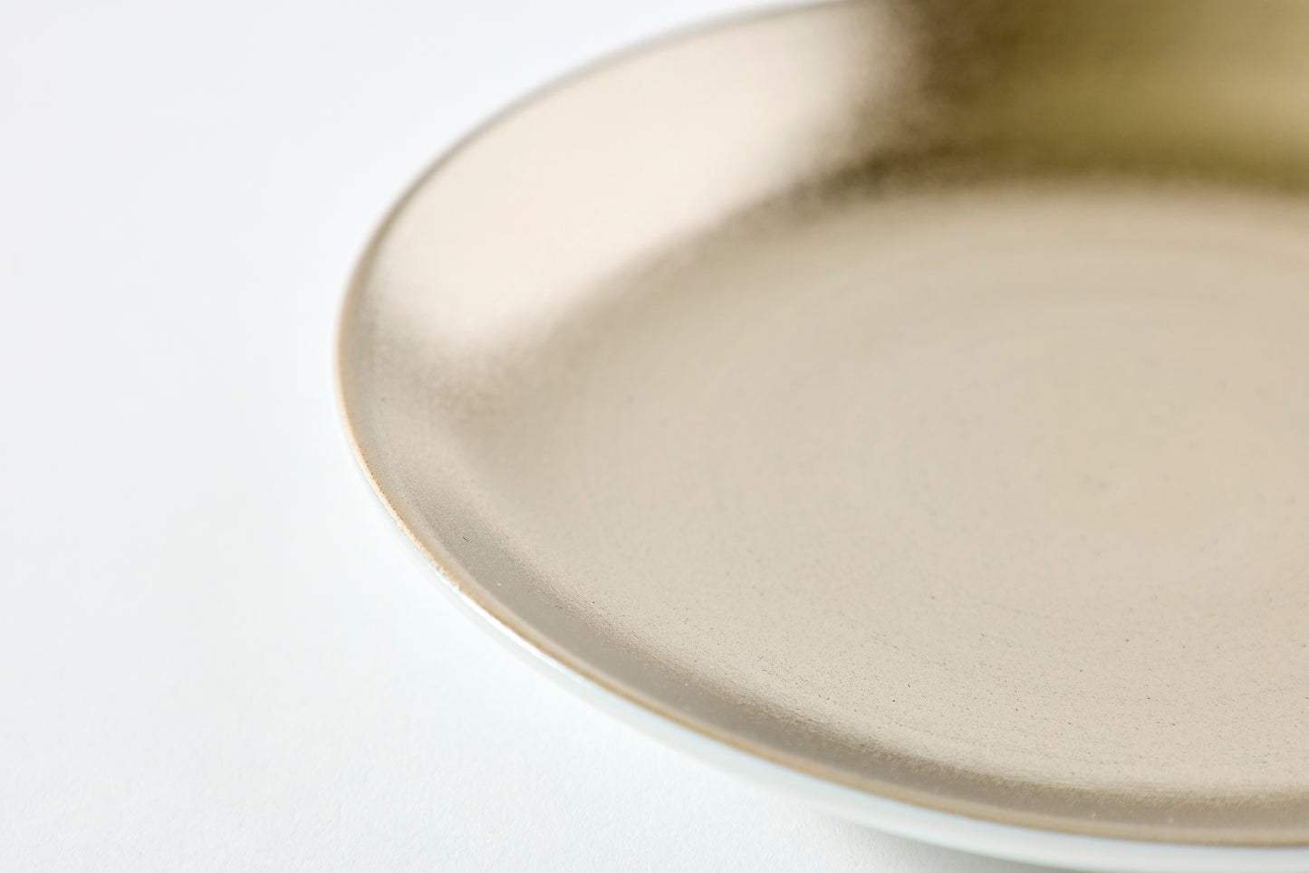 Set of 4 Small Plates - Gold & Platinum
