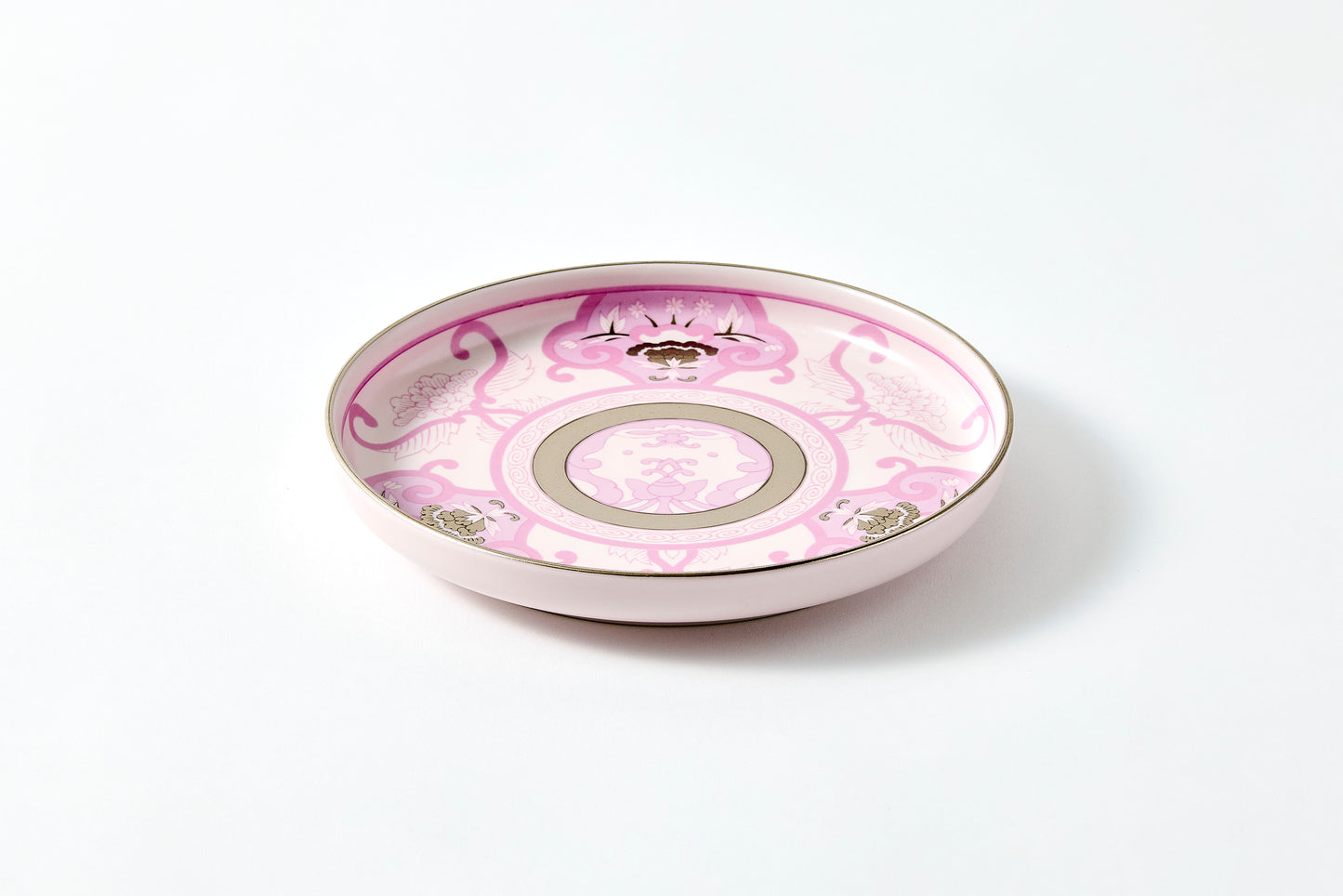 Japanese Round Plate - JC Ko-Imari Floral Pattern