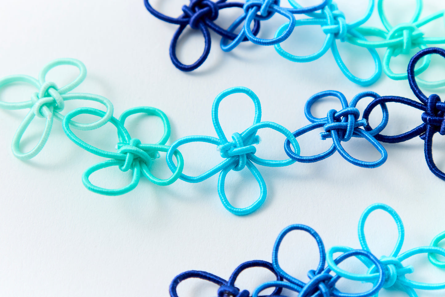 Flower Garden | Non-Pierced Earrings (Resin) - Sky Dew