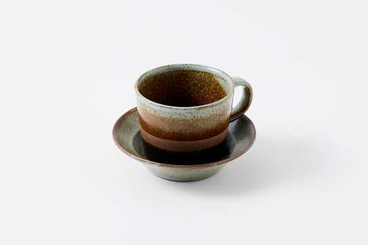 Nagi Cup & Saucer Hasami Porcelain