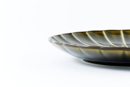 8-inch Plate Rikyu Green
