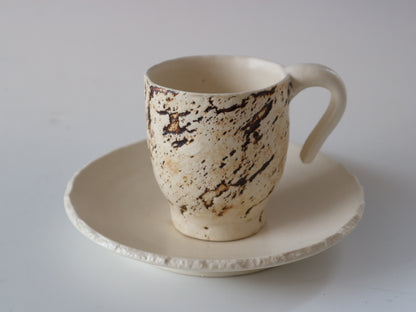 Demitasse Cup & Saucer (White)