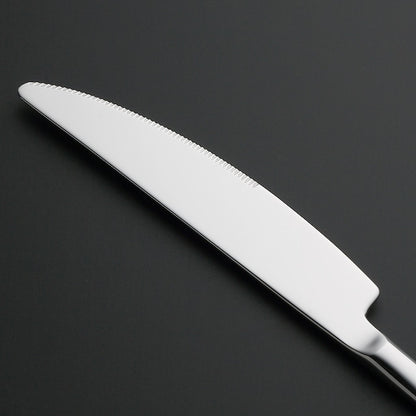 Veloute Dessert Knife with Serrated Blade
