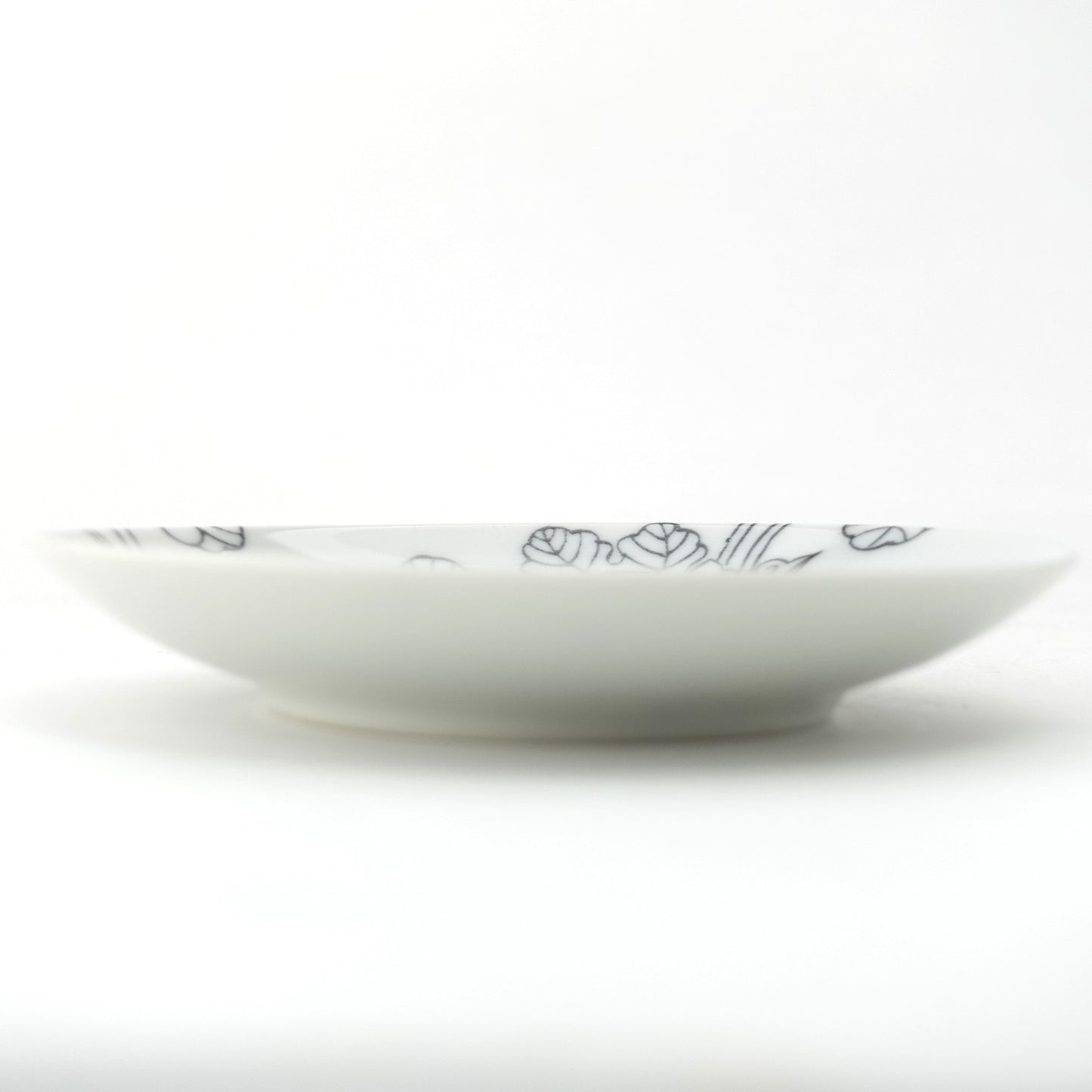 Floral Arabesque Motif Nabeshima Komon Small Plate Imari Porcelain