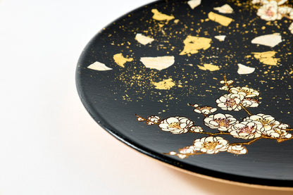 Decorative Plate – White Plum