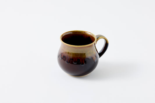 Amber Oribe Drip Glaze Aroma Mug Hasami Porcelain