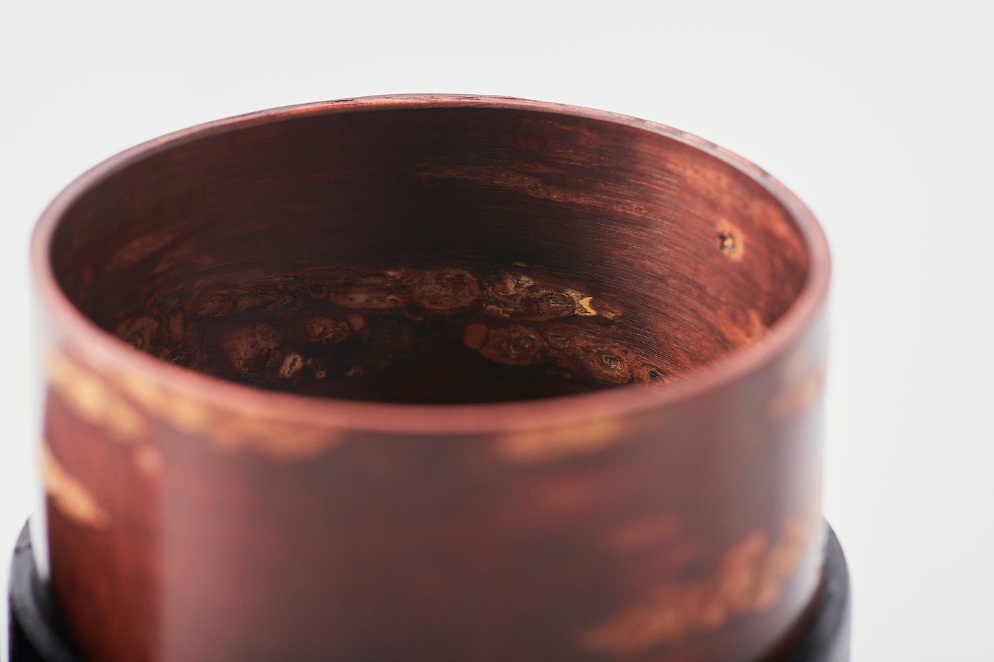 Tea Canister Vermilion Decor Large